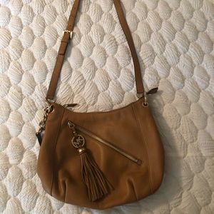 Michael Kors Soft Brown Leather Shoulder Bag